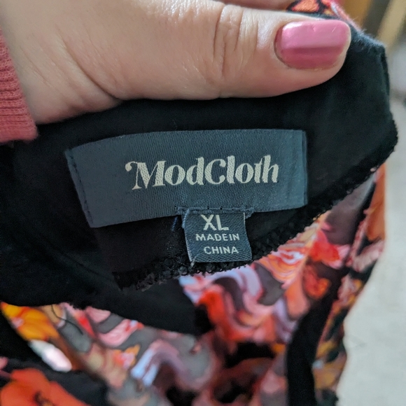 Modcloth Optimistic Effect Floral Dress - Picture 5 of 5